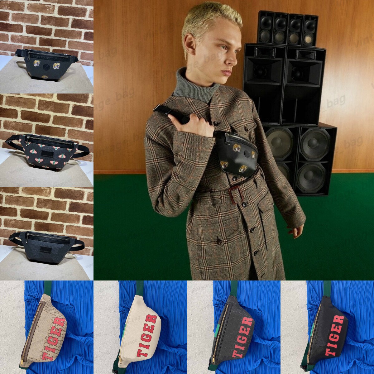 Luxury Meo vintage Tiger Waist Bags Cross body Shoulder Chest pack Flaps Belt Purse Designer Retro mini tote Fly Hobos Women pocket bumbag handbag 675181, 16 12 cm tiger
Luxury Meo vintage Tiger Waist Bags Cross body Shoulder Chest pack Flaps Belt Purse Designer Retro mini tote Fly Hobos Women pocket bumbag handbag 675181, 16 12 cm tiger