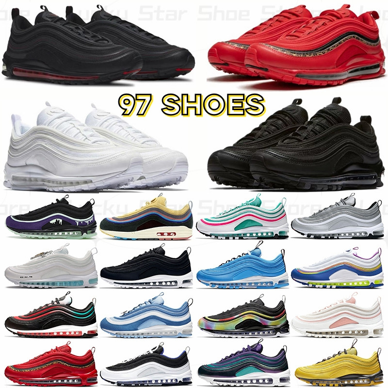 Running Shoes 97 Triple Black White Sean Wotherspoon Jesus Mschf Lil Nas x Satan Metallic Gold Have A Day Bright Citron Outdoor Sports Sneakers Mens Womens Trainers, 16 metallic gold
Running Shoes 97 Triple Black White Sean Wotherspoon Jesus Mschf Lil Nas x Satan Metallic Gold Have A Day Bright Citron Outdoor Sports Sneakers Mens Womens Trainers, 16 metallic gold