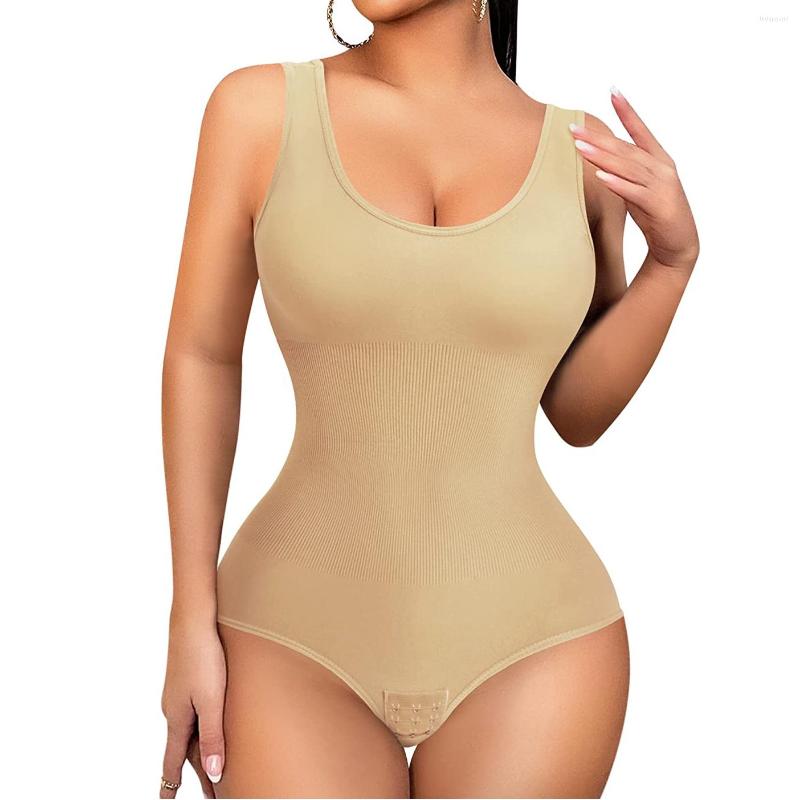 Women's Shapers Women Seamless Shapewear Bodysuit Tummy Control Full Body Shaper Waist Trainer Slimming Modeling Strap Leotard Jumpsuit Tank, Beige
Women's Shapers Women Seamless Shapewear Bodysuit Tummy Control Full Body Shaper Waist Trainer Slimming Modeling Strap Leotard Jumpsuit Tank, Beige