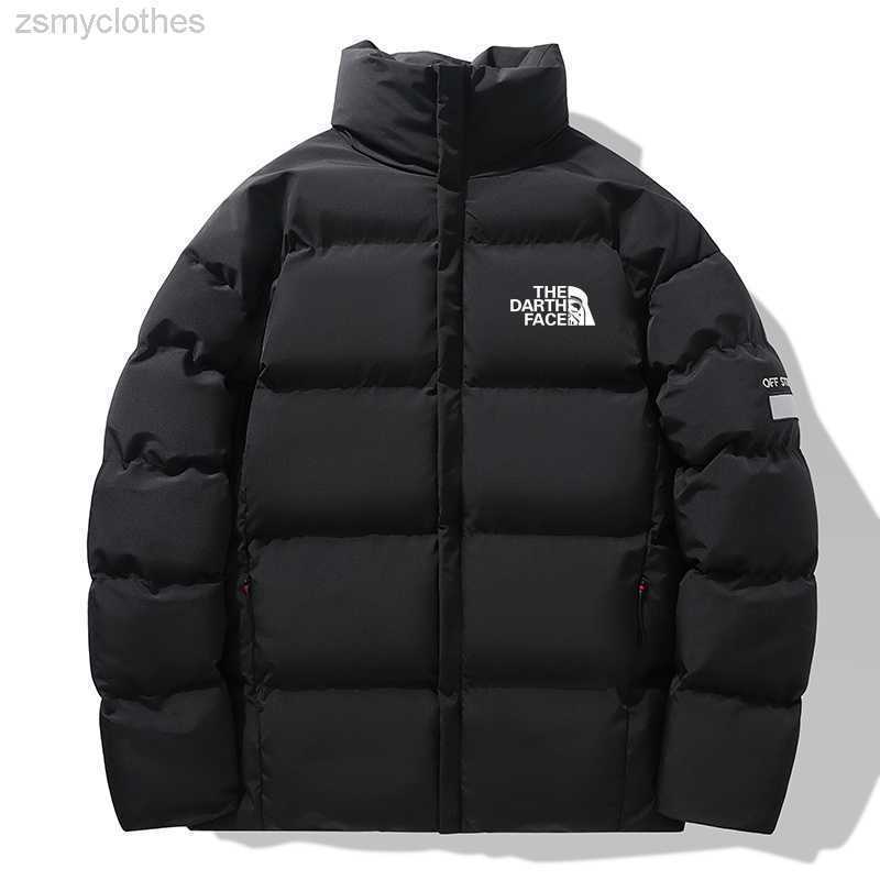 the darth face winter luxury brand down jacket couple parka casual mens thick warm white down jacket down jacket