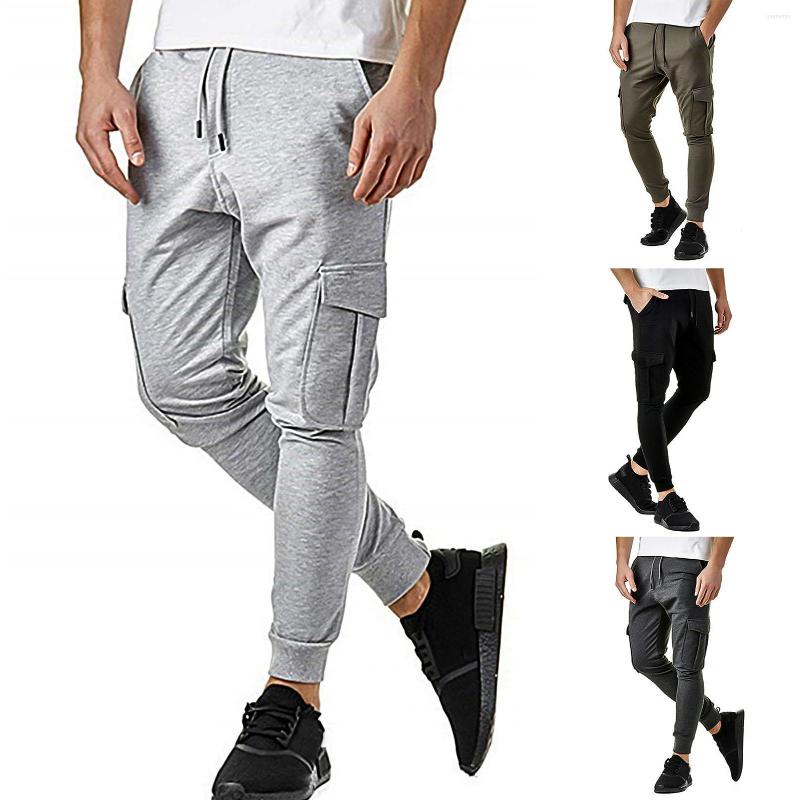 Men's Pants Men Pantalon Homme Streetwear Jogger Bodybuilding Tight Solid Multi-pocket Sweatpants Trousers Sports, Light grey
Men's Pants Men Pantalon Homme Streetwear Jogger Bodybuilding Tight Solid Multi-pocket Sweatpants Trousers Sports, Light grey