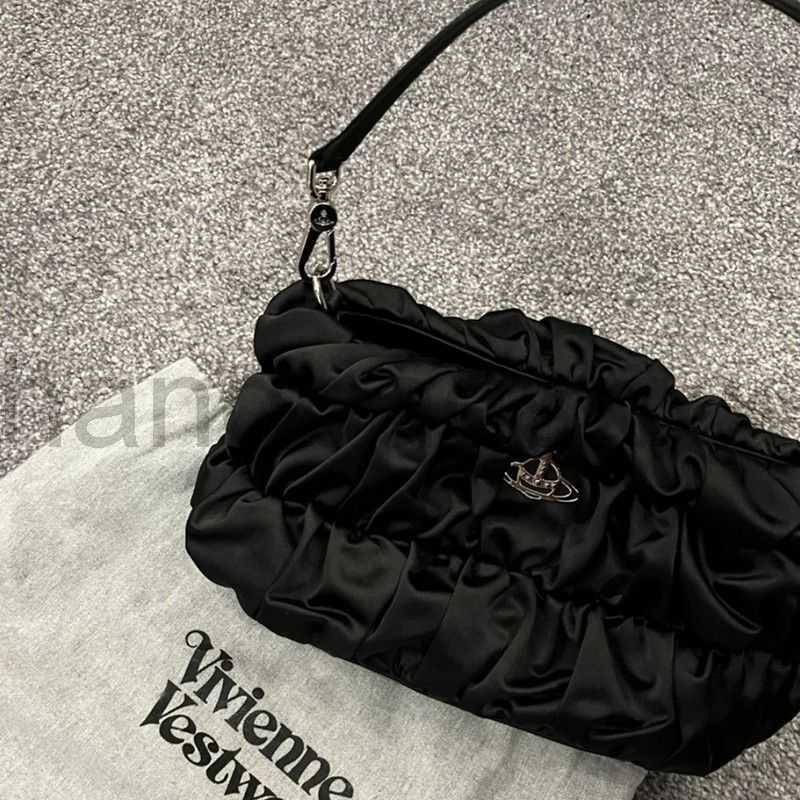 vivian bag Westwood empress dowager 23s new armpit portable versatile high-grade wrinkled cloud bag, Black a
vivian bag Westwood empress dowager 23s new armpit portable versatile high-grade wrinkled cloud bag, Black a