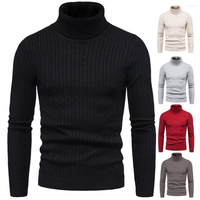 Men's Sweaters Men's Turtleneck Long Sleeve Solid Autumn Winter Warm Thick Pattern Knitting Casual Pullover, Black
Men's Sweaters Men's Turtleneck Long Sleeve Solid Autumn Winter Warm Thick Pattern Knitting Casual Pullover, Black