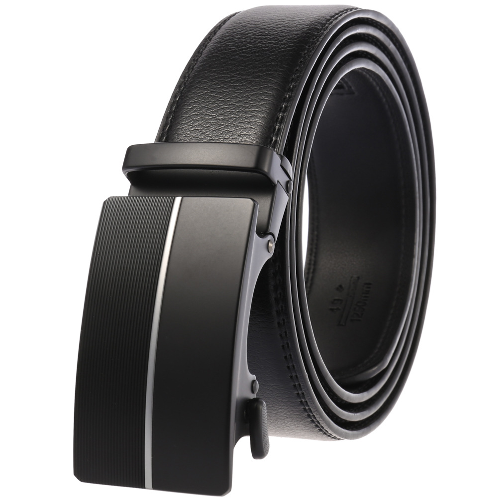 Automatic Buckle Genuine Leather Luxury Strap Men Belts Black Leather Fashion Buckle Belt for Male, With box
Automatic Buckle Genuine Leather Luxury Strap Men Belts Black Leather Fashion Buckle Belt for Male, With box