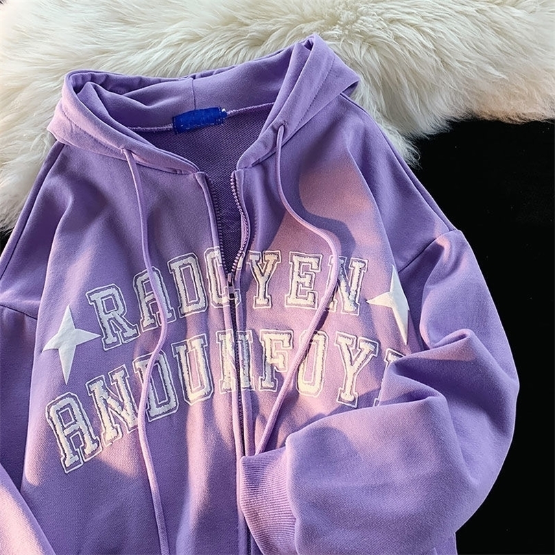 Womens Hoodies Sweatshirts American hoodie sweatshirt women Street lazy trendy autumn niche design hooded high street hiphop loose casual jacket 221010
Womens Hoodies Sweatshirts American hoodie sweatshirt women Street lazy trendy autumn niche design hooded high street hiphop loose casual jacket 221010