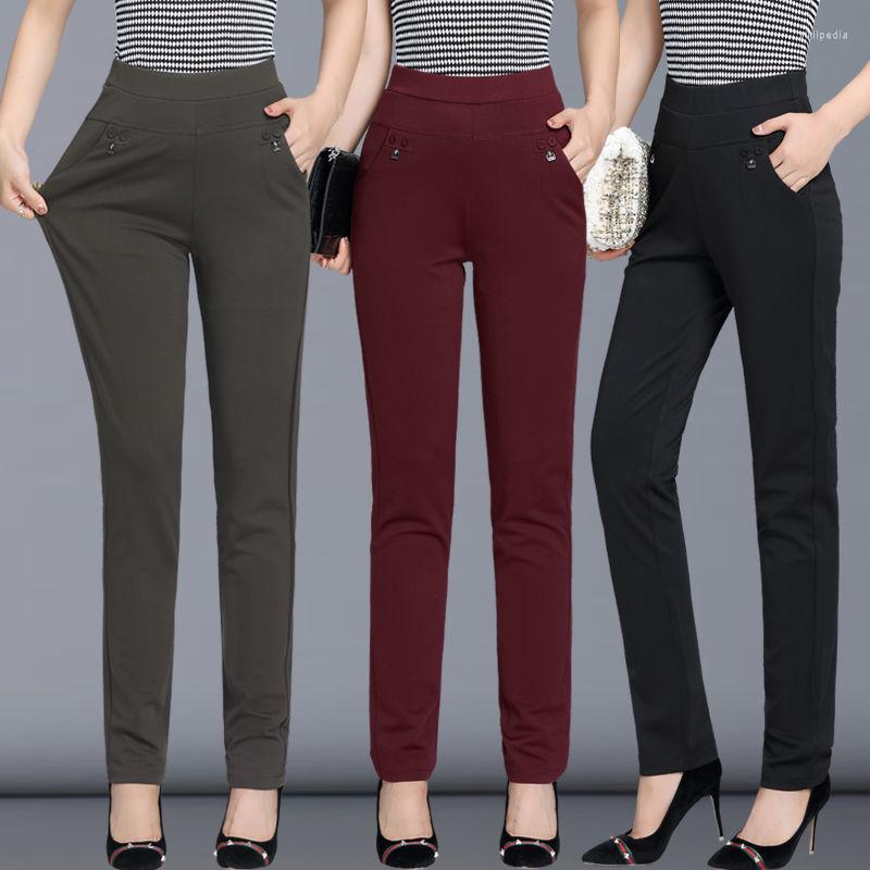 Women's Pants Casual High Waist Elastic Big Size Straight Women Korean Slim Legging Ladies Spring Solid Color Trousers, Black
Women's Pants Casual High Waist Elastic Big Size Straight Women Korean Slim Legging Ladies Spring Solid Color Trousers, Black