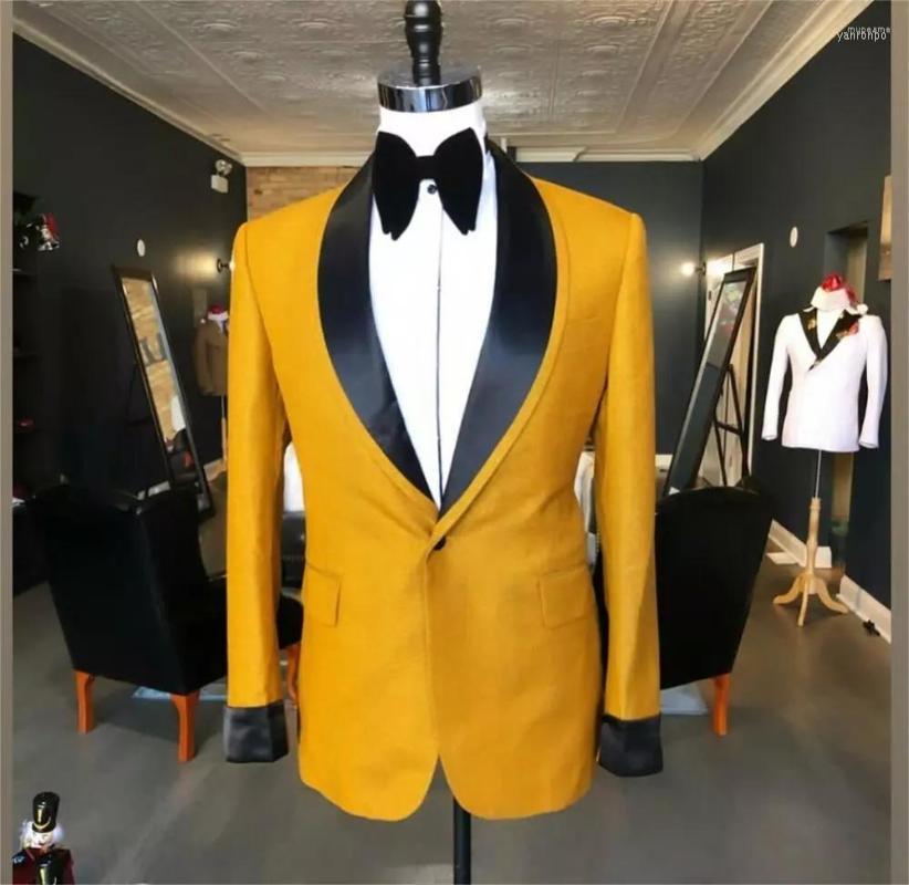 Men's Suits Men's Golden Men Black Shawl Lapel Costume Homme Prom Slim Tuxedo Wedding Wear Terno Masculino Blazer Trousers 2Pcs Jacket, White
Men's Suits Men's Golden Men Black Shawl Lapel Costume Homme Prom Slim Tuxedo Wedding Wear Terno Masculino Blazer Trousers 2Pcs Jacket, White