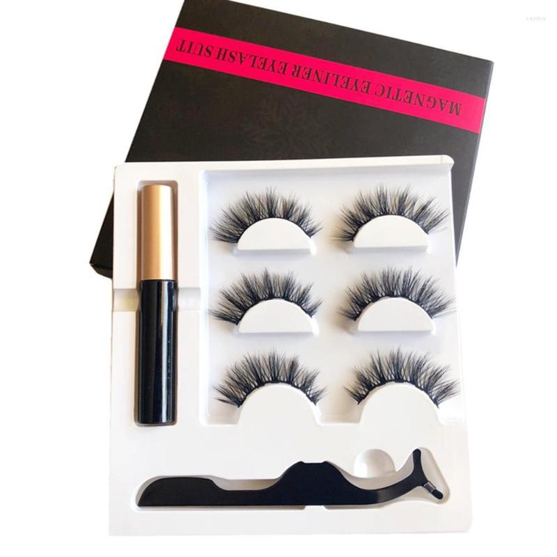 False Eyelashes 3 Pairs Magnetic With Eyeliner And Tweezer Set Soft Long Eye Lashes Natural Beauty Makeup Tool
False Eyelashes 3 Pairs Magnetic With Eyeliner And Tweezer Set Soft Long Eye Lashes Natural Beauty Makeup Tool