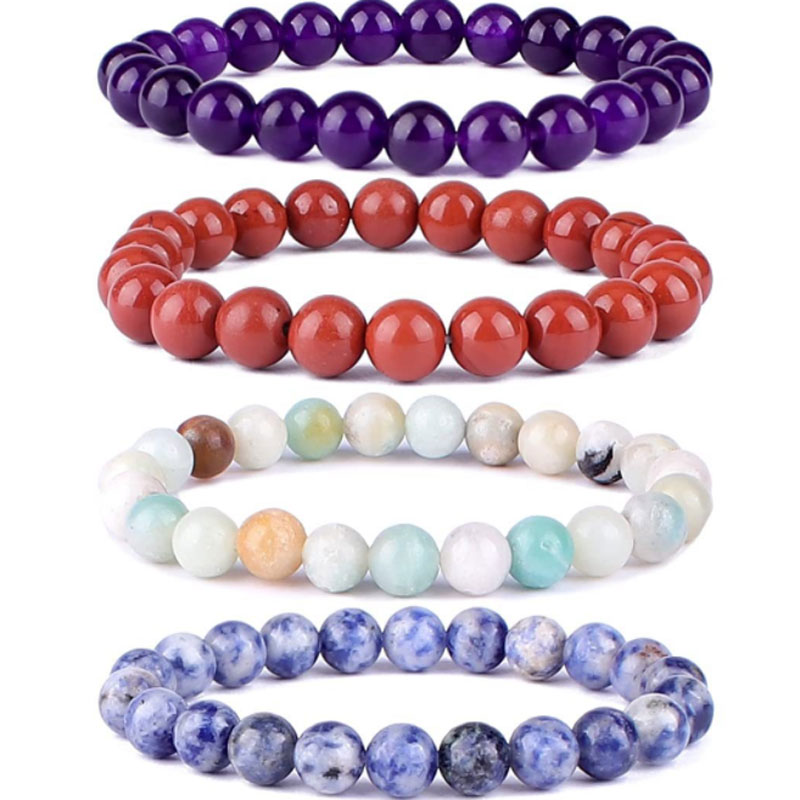 8mm Natural Stone Strands Beaded Elastic Charm Bracelets For Women Men Bangle Handmade Yoga Fashion Energy Jewelry
8mm Natural Stone Strands Beaded Elastic Charm Bracelets For Women Men Bangle Handmade Yoga Fashion Energy Jewelry