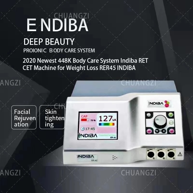 INDIBA ER45 448KHZ Health Beauty Items Deep Care Pain Relief Physical Therapy Equipment RF RET CET body Sliming Machine
INDIBA ER45 448KHZ Health Beauty Items Deep Care Pain Relief Physical Therapy Equipment RF RET CET body Sliming Machine
