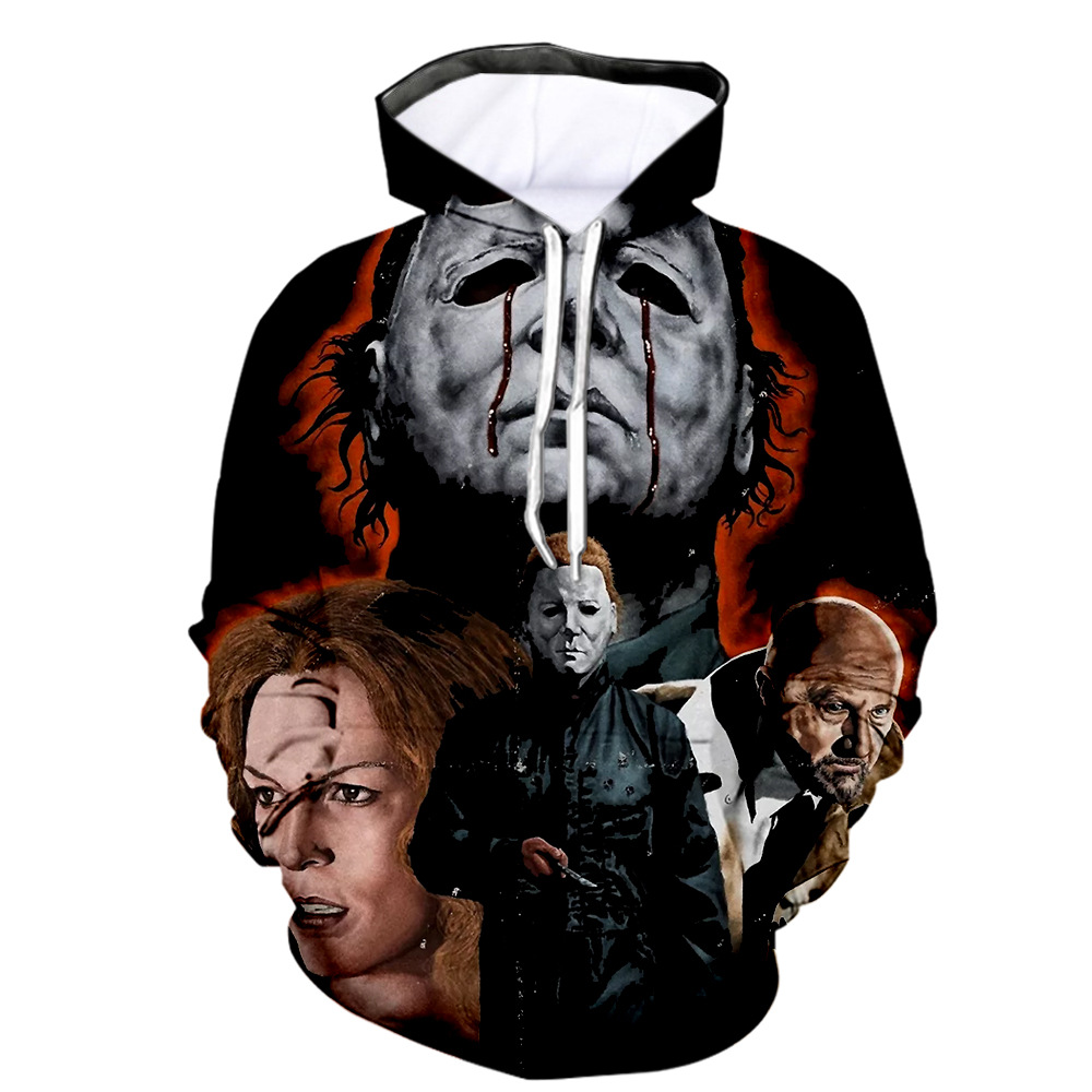 Men' Hoodies & Sweatshirts Autumn/winter New 3D Hallowmas Print European and American Loose Pullover 037, Colorful
Men' Hoodies & Sweatshirts Autumn/winter New 3D Hallowmas Print European and American Loose Pullover 037, Colorful