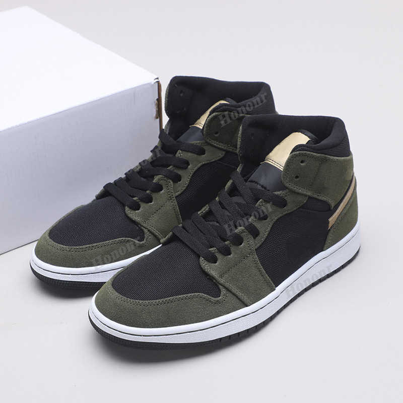 Kyrie shoe Jumpman 1 1S OG Mid army green Mens Basketball Shoes Luxury designer Lychee Skin North Carolina Womens running Sports Sneakers With Box, #1
Kyrie shoe Jumpman 1 1S OG Mid army green Mens Basketball Shoes Luxury designer Lychee Skin North Carolina Womens running Sports Sneakers With Box, #1
