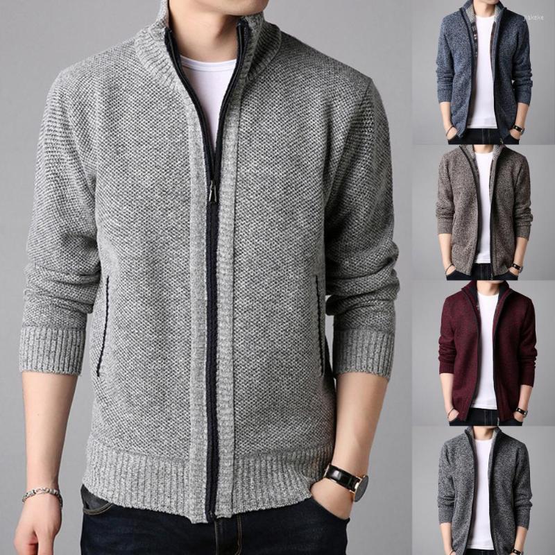 Men's Sweaters Men Sweater Coat Winter Thick Knitted Long Sleeve Stand Collar Zipper Jacket Casual Polyester Autumn For Daily Wear, Light grey
Men's Sweaters Men Sweater Coat Winter Thick Knitted Long Sleeve Stand Collar Zipper Jacket Casual Polyester Autumn For Daily Wear, Light grey