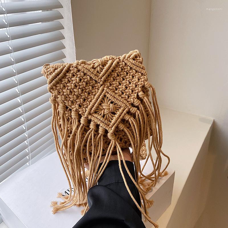 Evening Bags Small Fresh Hollow Tassel One-shoulder Messenger Women's Bag Leisure Vacation Beach Woven Straw, Blue
Evening Bags Small Fresh Hollow Tassel One-shoulder Messenger Women's Bag Leisure Vacation Beach Woven Straw, Blue
