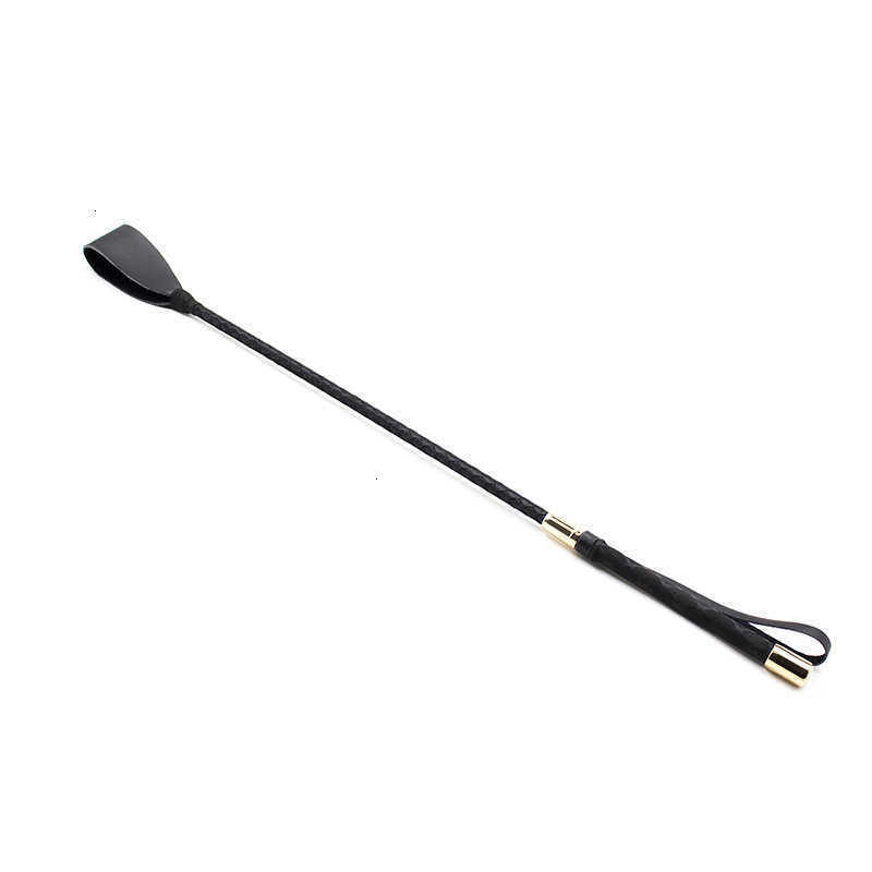 Massager Vibrator Spanking Pu Leather Bondage Whip with Sword Handle Lash Fetish Flogger Horse Adult Bdsm Slave Sex Toys for Couples Women