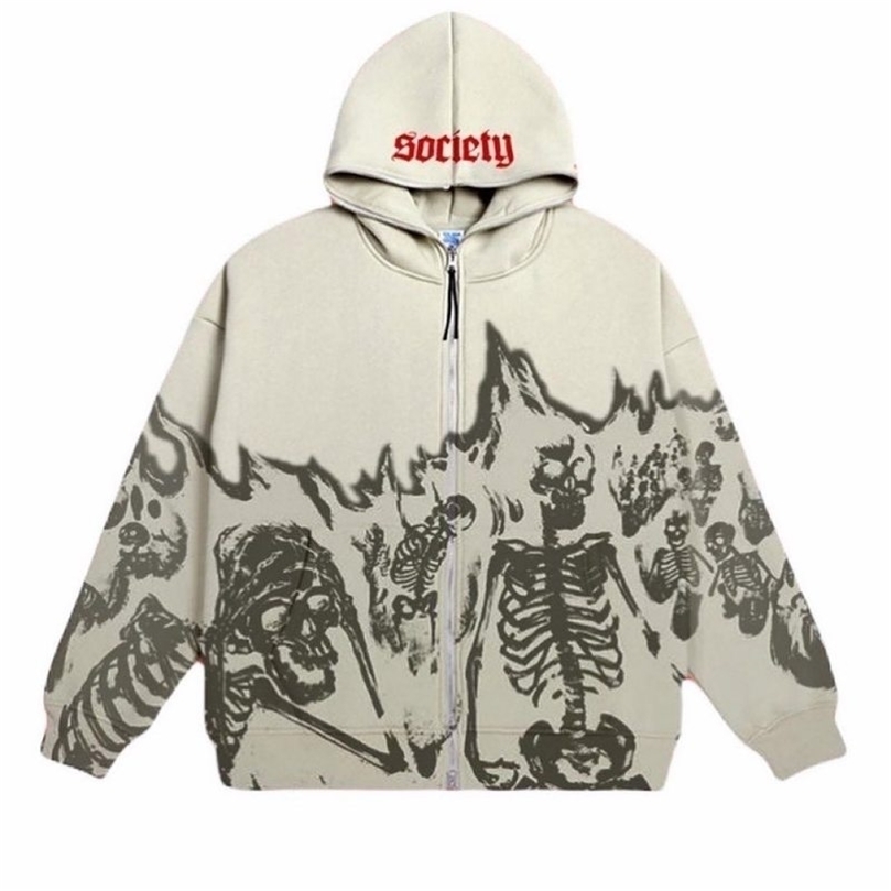 Womens Hoodies Sweatshirts Apricot Anime Skull Pattern Retro Streetwear Oversized Hoodie Women Y2K Gothic Punk Harajuku Japanese Zip Sweatshirt Women 221010, 11
Womens Hoodies Sweatshirts Apricot Anime Skull Pattern Retro Streetwear Oversized Hoodie Women Y2K Gothic Punk Harajuku Japanese Zip Sweatshirt Women 221010, 11