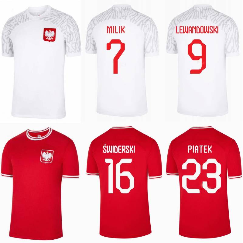 2022 POLAND Soccer Jerseys MILIK LEWANDOWSKI KRYCHOWIAK GROSICKI Uniform Mens SWIDERSKI SZYMANSKI ZIELINSKI ZALEWSKI PIATEK Home Away Football Shirt Kids Kit, Home+patch
2022 POLAND Soccer Jerseys MILIK LEWANDOWSKI KRYCHOWIAK GROSICKI Uniform Mens SWIDERSKI SZYMANSKI ZIELINSKI ZALEWSKI PIATEK Home Away Football Shirt Kids Kit, Home+patch