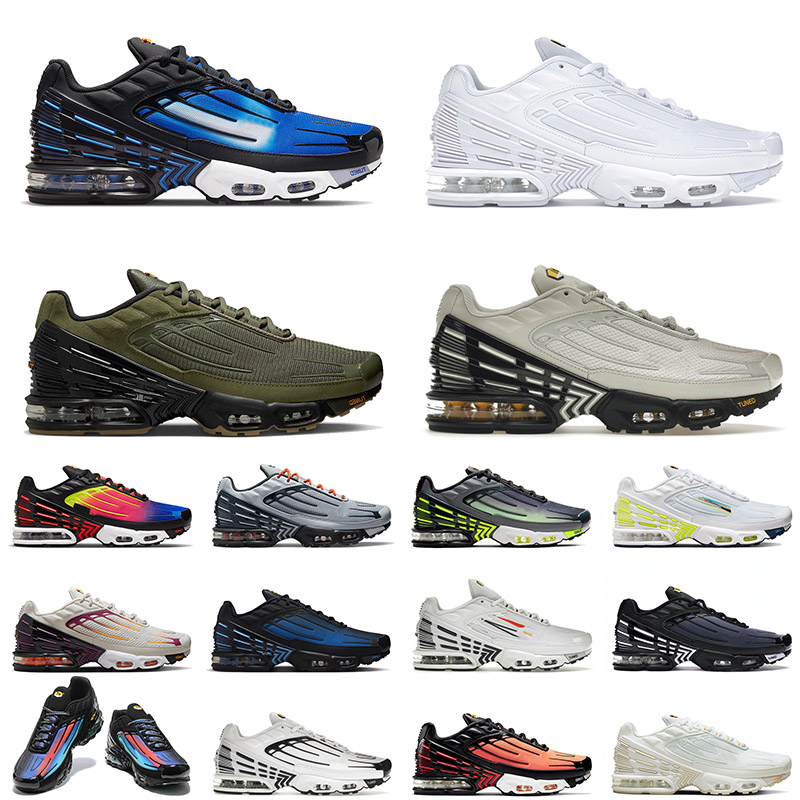 Plus Tn 3 III Tuned Running Shoes Top Fashion Big Size 12 Hyper Black Royal All White Olive Bone Obsidian Laser Blue Men Women Tns Trainers, Separate colours
Plus Tn 3 III Tuned Running Shoes Top Fashion Big Size 12 Hyper Black Royal All White Olive Bone Obsidian Laser Blue Men Women Tns Trainers, Separate colours