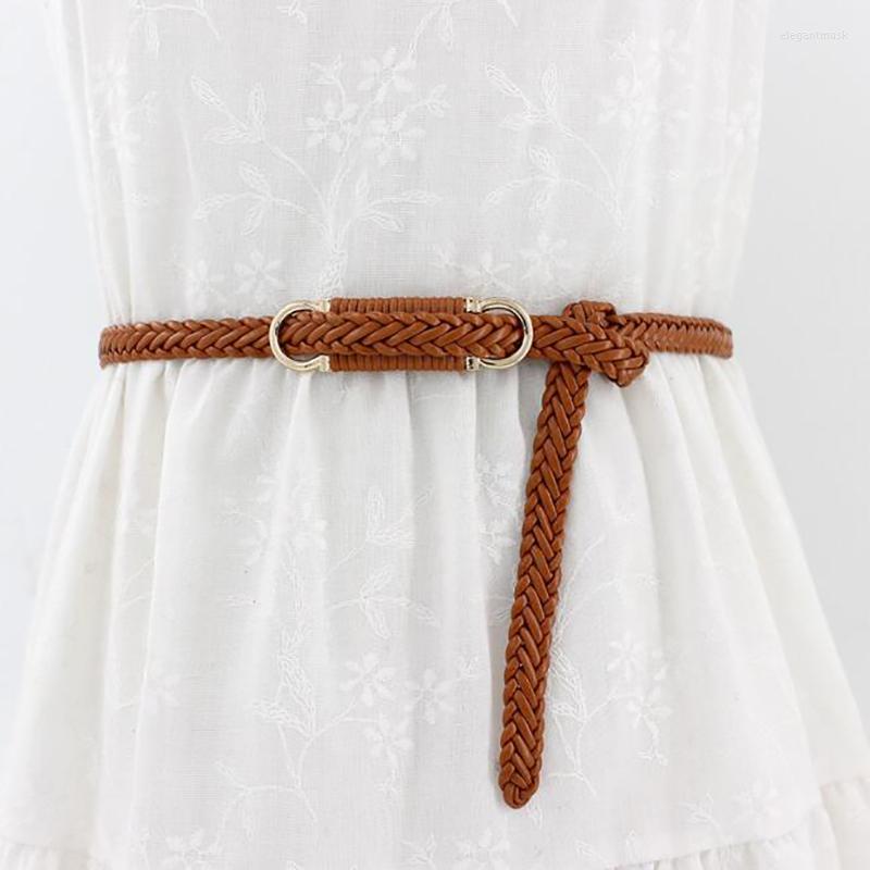 Belts Fashion Ladies Dress Decorated Waist Chain Womens Belt Braided Buckle Fake Straw Waistband Thin, Red
Belts Fashion Ladies Dress Decorated Waist Chain Womens Belt Braided Buckle Fake Straw Waistband Thin, Red