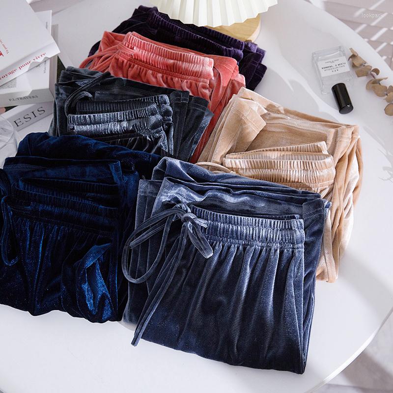 Women's Pants Autumn Winter Cozy Pleuche Wide Leg For Women Solid Color High Waist Loose Long Ladies Drawstring Trousers, Purple
Women's Pants Autumn Winter Cozy Pleuche Wide Leg For Women Solid Color High Waist Loose Long Ladies Drawstring Trousers, Purple