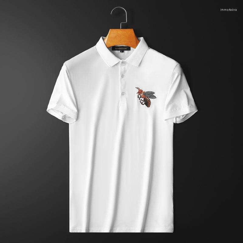 Men's Polos High Men 2022 Embroidered Bee Back L'aveugle Par Amour Polo Shirts Shirt Hip Hop Skateboard Cotton Top -5XL #D337
Men's Polos High Men 2022 Embroidered Bee Back L'aveugle Par Amour Polo Shirts Shirt Hip Hop Skateboard Cotton Top -5XL #D337