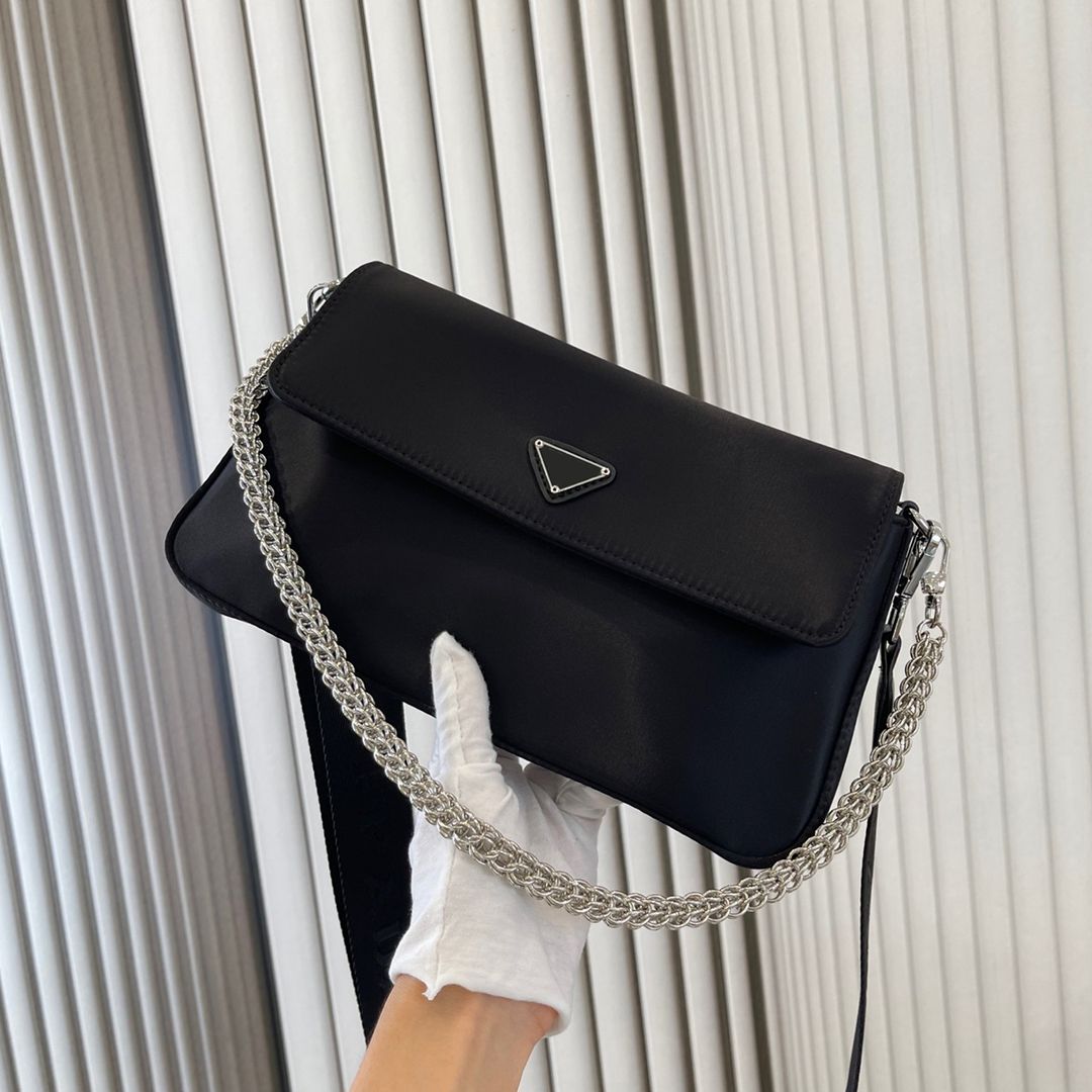 Classic Cini Re-nylon Shoulder Bags Handbags Italy Brand Triangle Sign Crossbody Bag Fashion Hardware Chain Handle Women Underarm Bag Luxury Designer Handbag, Customize
Classic Cini Re-nylon Shoulder Bags Handbags Italy Brand Triangle Sign Crossbody Bag Fashion Hardware Chain Handle Women Underarm Bag Luxury Designer Handbag, Customize