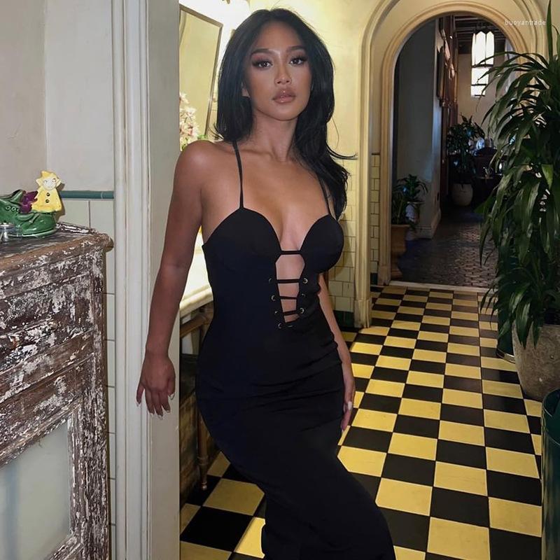 Casual Dresses Hollow Out Midi Women Dress Bodycon Sexy Black 2022 Summer Backless Party Club Sleeveless BandageCasual
Casual Dresses Hollow Out Midi Women Dress Bodycon Sexy Black 2022 Summer Backless Party Club Sleeveless BandageCasual