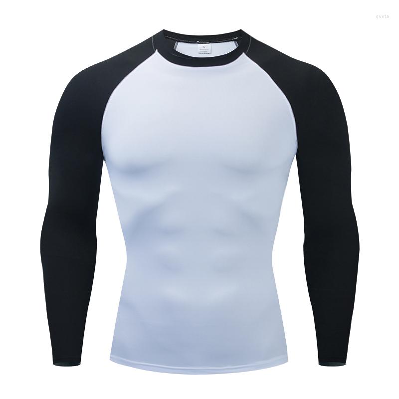 Men's T Shirts Autumn Shirt Men Compression Long Sleeve Male Fashion O-Neck Patchwork Tee Tops Brand Clothing
Men's T Shirts Autumn Shirt Men Compression Long Sleeve Male Fashion O-Neck Patchwork Tee Tops Brand Clothing