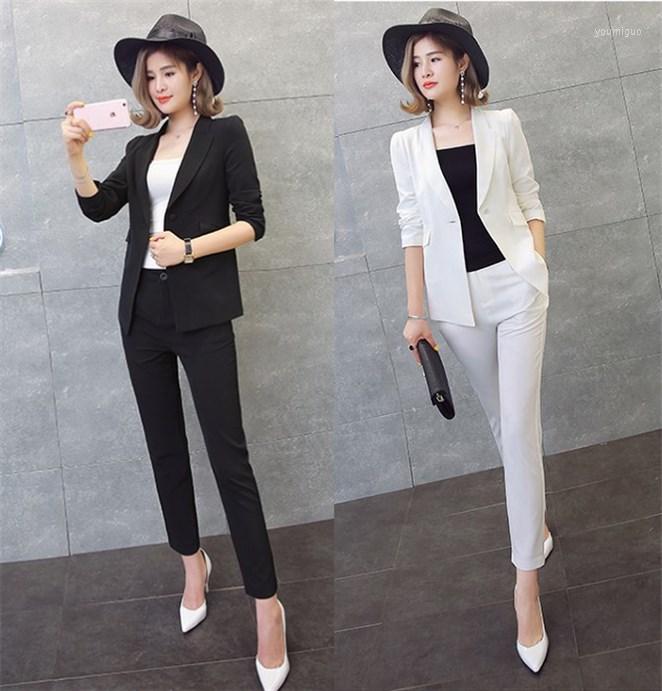 Women' Two Piece Pants Slim Fashion High Quality Suit Female Professional Small British Wind OL Two-piece Women Suits Office Sets, Red
Women' Two Piece Pants Slim Fashion High Quality Suit Female Professional Small British Wind OL Two-piece Women Suits Office Sets, Red