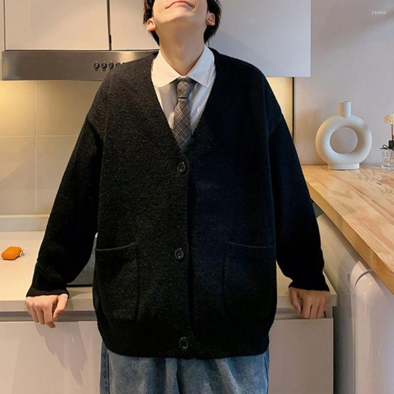 Men's Sweaters Winter Coat Trendy Buttons Cardigan Sweater Solid Color, Black
Men's Sweaters Winter Coat Trendy Buttons Cardigan Sweater Solid Color, Black