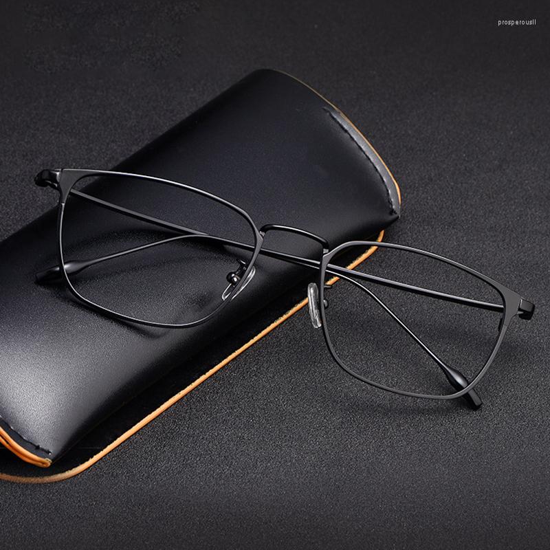 Sunglasses Frames Glasses Frame Prescription Men Full Rim Optical Eyeglasses With Recipe Pure Titanium Vacuum IP Electronical Plating
Sunglasses Frames Glasses Frame Prescription Men Full Rim Optical Eyeglasses With Recipe Pure Titanium Vacuum IP Electronical Plating