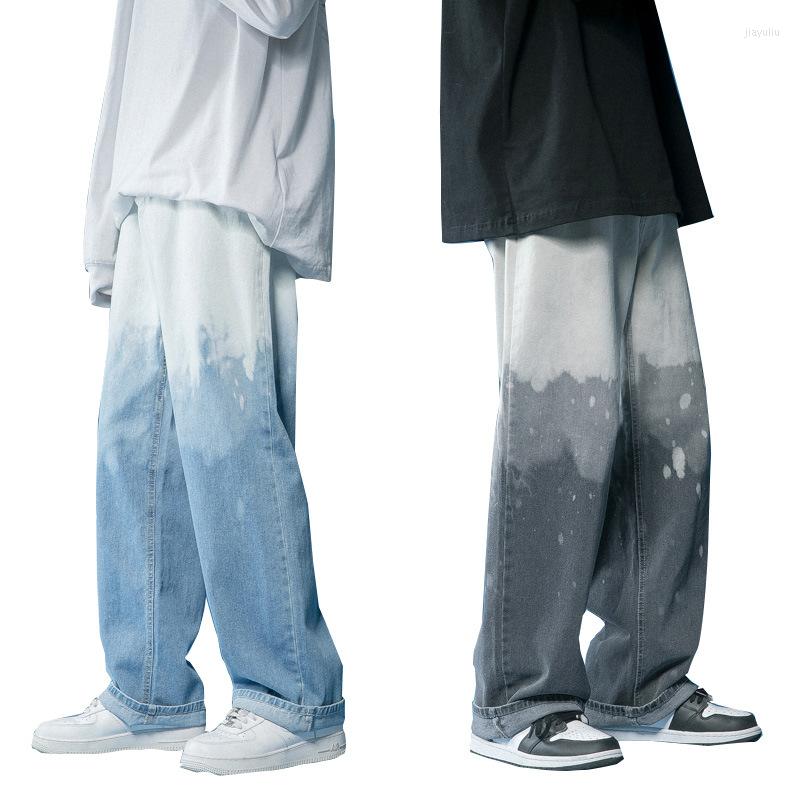 Men' Jeans Men' And Women' Autumn Tie-dye Gradient Trend Fashion Casual Trousers Loose All-match Wide-leg Mopping Pants, Photo color 01
Men' Jeans Men' And Women' Autumn Tie-dye Gradient Trend Fashion Casual Trousers Loose All-match Wide-leg Mopping Pants, Photo color 01