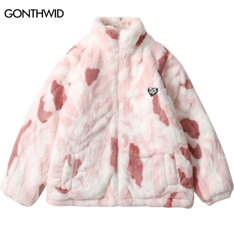 Men' Jackets Men Faux Fur Parkas Winter Jacket Streetwear Tie Dye Fuzzy Fluffy Thicken Warm Padded Coats Hip Hop Harajuku Fashion Casual Coat 221008, Grey
Men' Jackets Men Faux Fur Parkas Winter Jacket Streetwear Tie Dye Fuzzy Fluffy Thicken Warm Padded Coats Hip Hop Harajuku Fashion Casual Coat 221008, Grey
