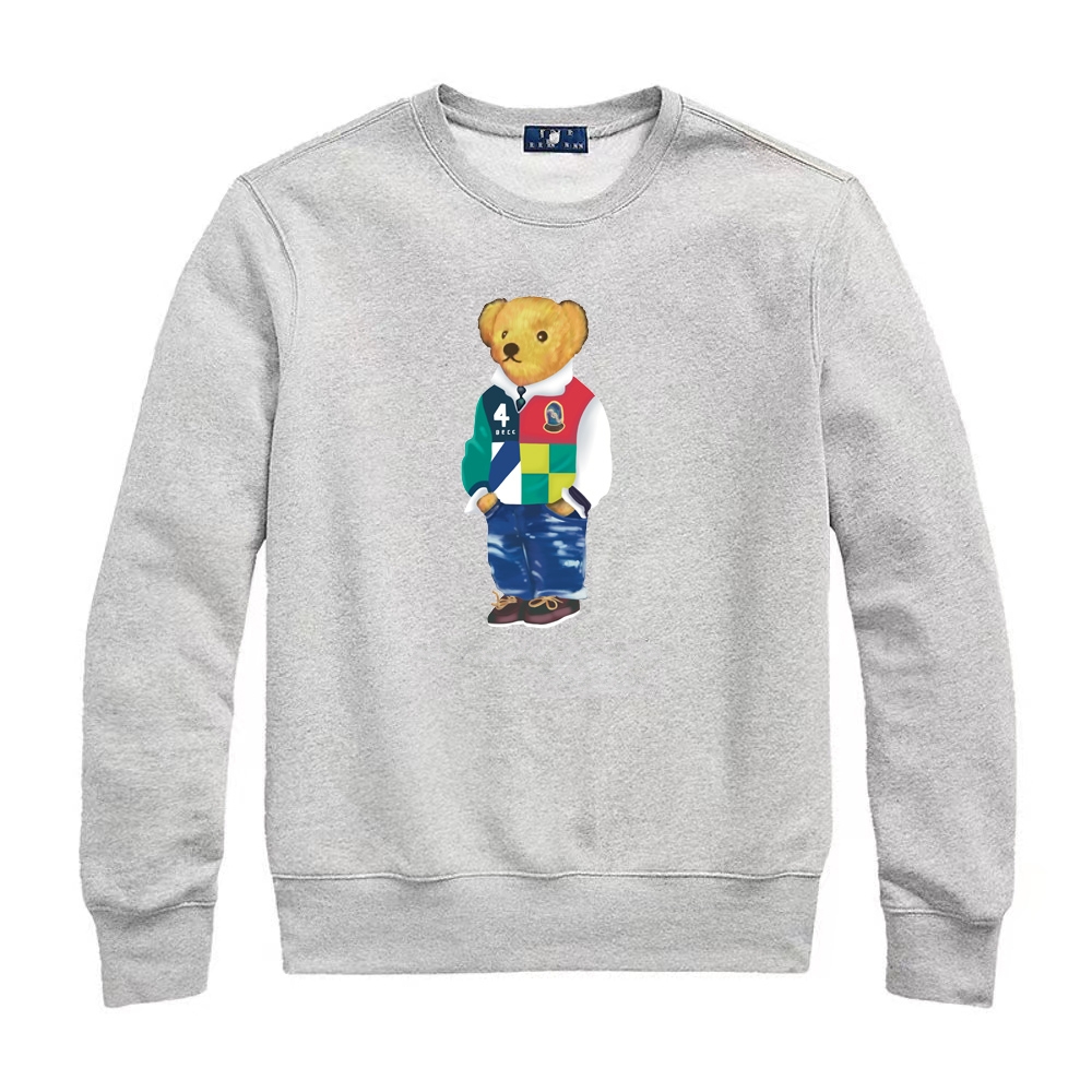 Wholesale 2027 Men s Hoodie New European and American Autumn and Winter High end Casual Fashion Men's Round Neck Long Sleeve Bear Print 100% Cotton s, Asian size
Wholesale 2027 Men s Hoodie New European and American Autumn and Winter High end Casual Fashion Men's Round Neck Long Sleeve Bear Print 100% Cotton s, Asian size