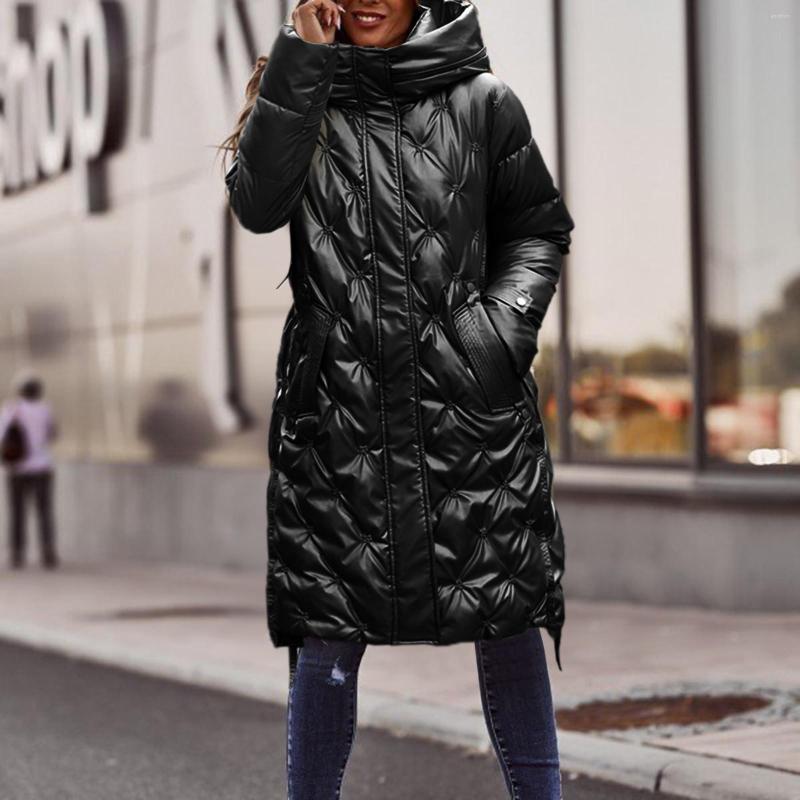 Women's Down Women Winter Hooded Long Jacket Coats Light Sleeve Outerwear Slim Warm Cotton Plus Size Tops D3, Bk
Women's Down Women Winter Hooded Long Jacket Coats Light Sleeve Outerwear Slim Warm Cotton Plus Size Tops D3, Bk