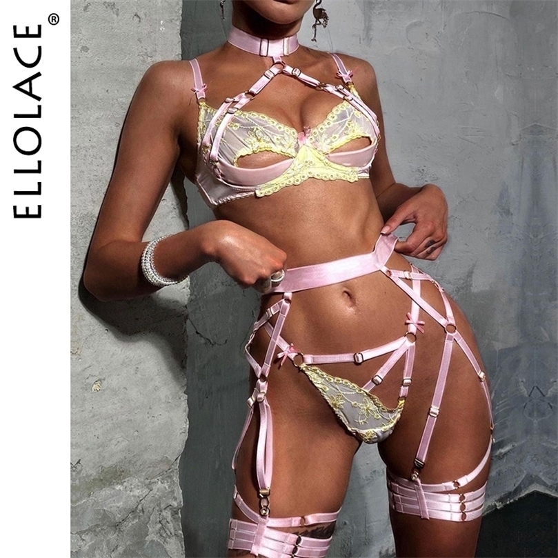 Sexy Set Ellolace Sensual Lingerie Erotic Halter Transparent Hollow Out Underwear Underwire Bra Lace Embroidery Bandage Exotic Sets 221010, Light pink
Sexy Set Ellolace Sensual Lingerie Erotic Halter Transparent Hollow Out Underwear Underwire Bra Lace Embroidery Bandage Exotic Sets 221010, Light pink