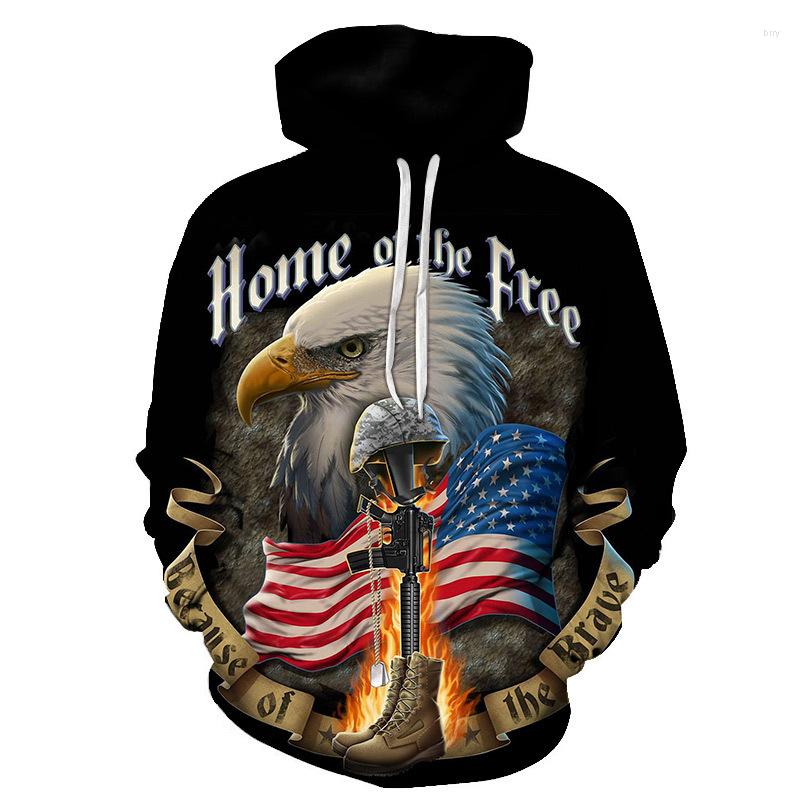 Men's Hoodies 2022 USA Flag Sweatshirt Men/Women Hooded 3D Print Eagle Autumn Winter Hoody Black Polluver Tops America Jacket, T0105ml
Men's Hoodies 2022 USA Flag Sweatshirt Men/Women Hooded 3D Print Eagle Autumn Winter Hoody Black Polluver Tops America Jacket, T0105ml