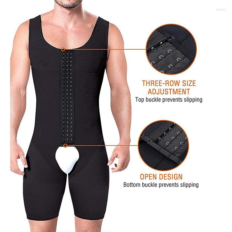 Men' Body Shapers Men' Full Shapewear Men Slimming Tummy Shaper Plus Size Open Crotch Abdomen Hook Control Waist Trainer Bodysuit
Men' Body Shapers Men' Full Shapewear Men Slimming Tummy Shaper Plus Size Open Crotch Abdomen Hook Control Waist Trainer Bodysuit