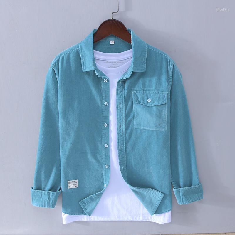 Men's Casual Shirts 2022 Autumn Men's Cotton Shirt Loose Long Sleeve Streetwear Breathable Clothing Solid Handsome Male Tops W294, Qianlanse
Men's Casual Shirts 2022 Autumn Men's Cotton Shirt Loose Long Sleeve Streetwear Breathable Clothing Solid Handsome Male Tops W294, Qianlanse