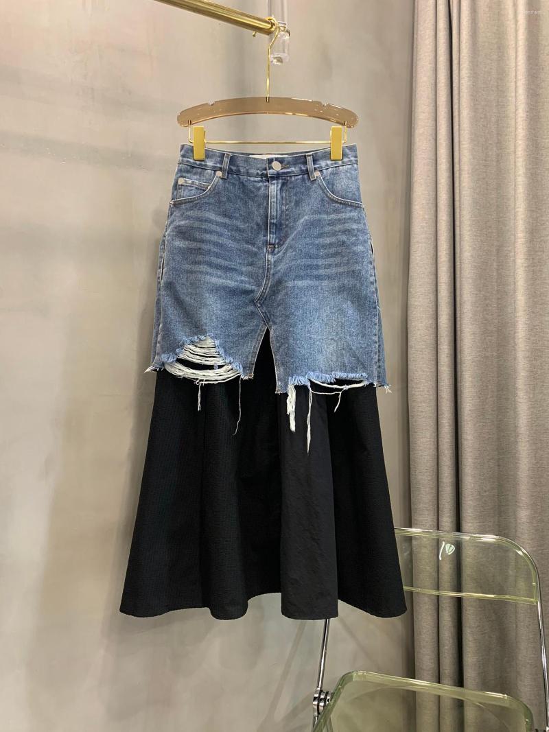 Skirts Denim Half Skirt Fashionable Temperament Soft And Comfortable Exquisite Elegant 2022 Fall 0718, Picture color
Skirts Denim Half Skirt Fashionable Temperament Soft And Comfortable Exquisite Elegant 2022 Fall 0718, Picture color