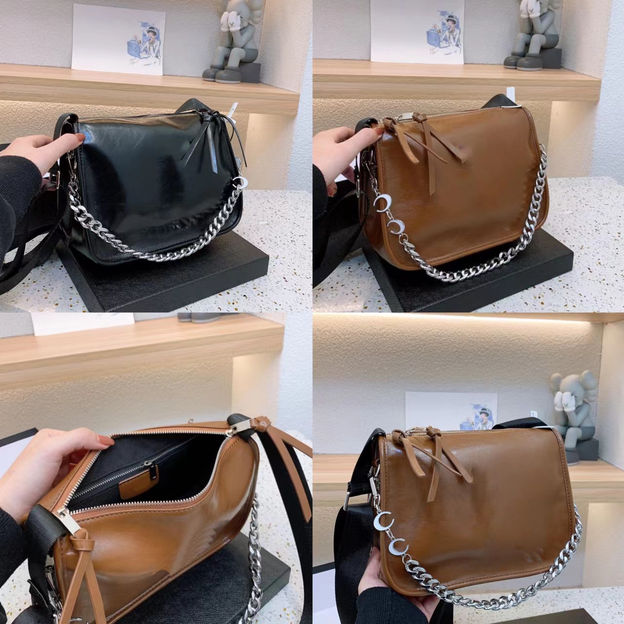 New designer bag Luxury Women Shoulder Bags Handbag Designer Crossbody Wallet Female Purses 2022 topquality Solid color Chain leather
New designer bag Luxury Women Shoulder Bags Handbag Designer Crossbody Wallet Female Purses 2022 topquality Solid color Chain leather