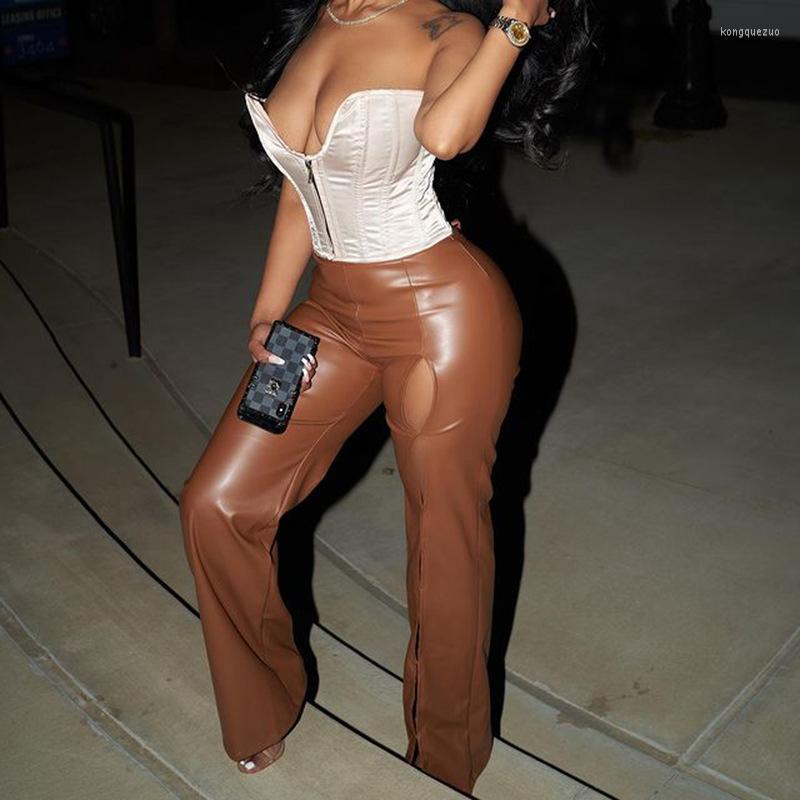 Women' Pants Pu Leather Women' Sexy Solid Color Hollow Loose Leggings High Waist Artificial, Auburn
Women' Pants Pu Leather Women' Sexy Solid Color Hollow Loose Leggings High Waist Artificial, Auburn