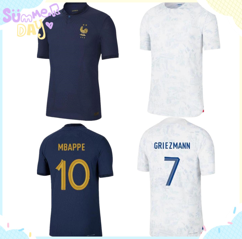 2022 2023 BENZEMA MBAPPE soccer jerseys player version GRIEZMANN POGBA 22 23 French World Cup national team francia GIROUD Men kids kit KANTE Football shirts, Black
2022 2023 BENZEMA MBAPPE soccer jerseys player version GRIEZMANN POGBA 22 23 French World Cup national team francia GIROUD Men kids kit KANTE Football shirts, Black