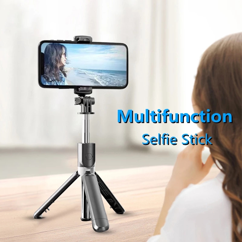 2022 Bluetooth Selfie Monopods Stick Mobile Phone Holder Retractable Portable Multifunctional Mini Tripod With Wireless Remote Shutter
2022 Bluetooth Selfie Monopods Stick Mobile Phone Holder Retractable Portable Multifunctional Mini Tripod With Wireless Remote Shutter