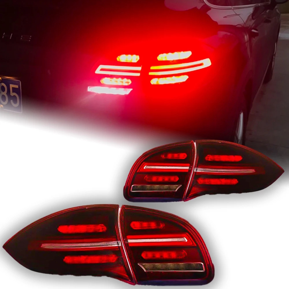 Car Styling for Porsche Cayenne Taillights 20 11-20 14 Cayenne LED Tail Lamp DRL Dynami Signal Brake Reverse Auto Accessories