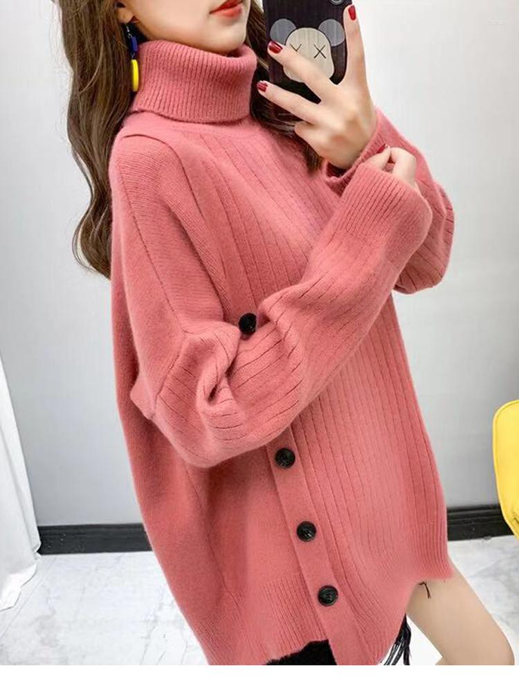 Women's Sweaters Knitted Y2k Pink Jumper Fall Winter Clothes For Women Single Breasted Solid Cotton Turtleneck Vintage Top Green Female, Army green
Women's Sweaters Knitted Y2k Pink Jumper Fall Winter Clothes For Women Single Breasted Solid Cotton Turtleneck Vintage Top Green Female, Army green
