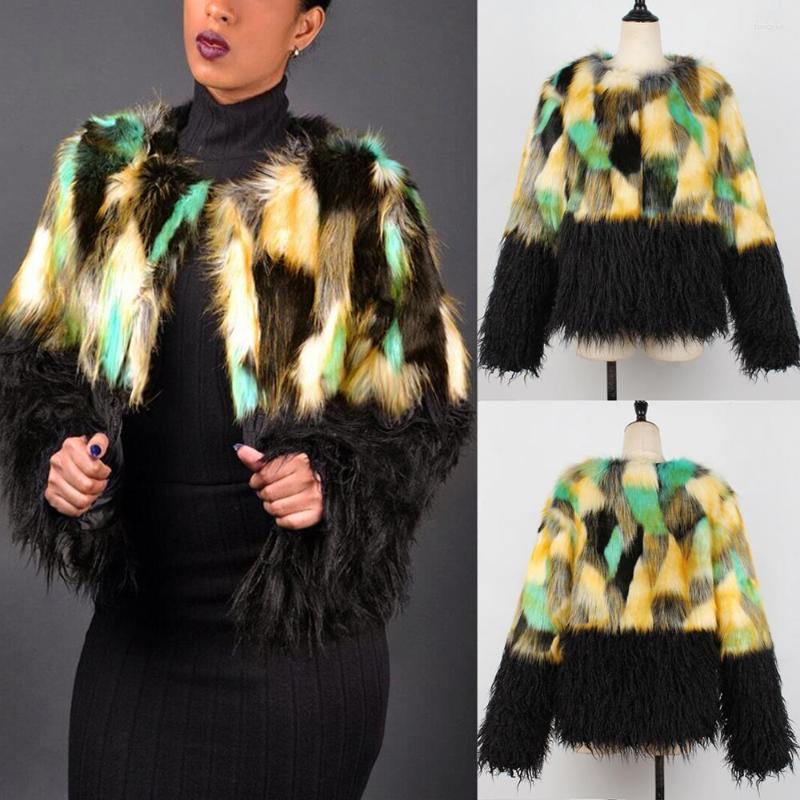 Women' Fur Fashion Cute Street Style Hairy White&green Patchwork Hooded Faux Winter Women Outwear Coat Jacket, Yellow
Women' Fur Fashion Cute Street Style Hairy White&green Patchwork Hooded Faux Winter Women Outwear Coat Jacket, Yellow