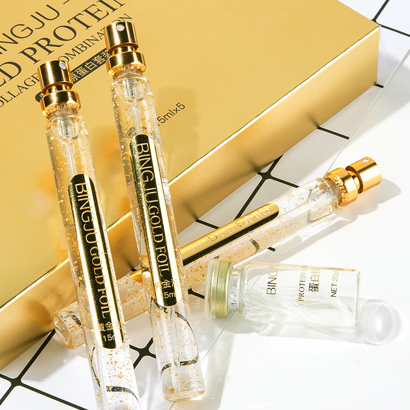 beauty items Gold Face Serum Active Collagen Silk Thread Facial Essence Anti-Aging Smoothing Firming Moisturizing Hyaluronic Skin Care
beauty items Gold Face Serum Active Collagen Silk Thread Facial Essence Anti-Aging Smoothing Firming Moisturizing Hyaluronic Skin Care