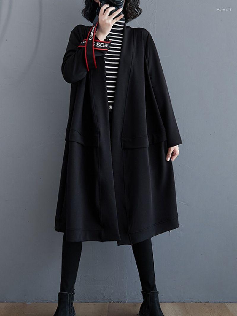 Women's Trench Coats Women's Autumn Coat 2022 Casual Foreign Temperament Fashion Mid-length Thin Manteau Femme, Black
Women's Trench Coats Women's Autumn Coat 2022 Casual Foreign Temperament Fashion Mid-length Thin Manteau Femme, Black