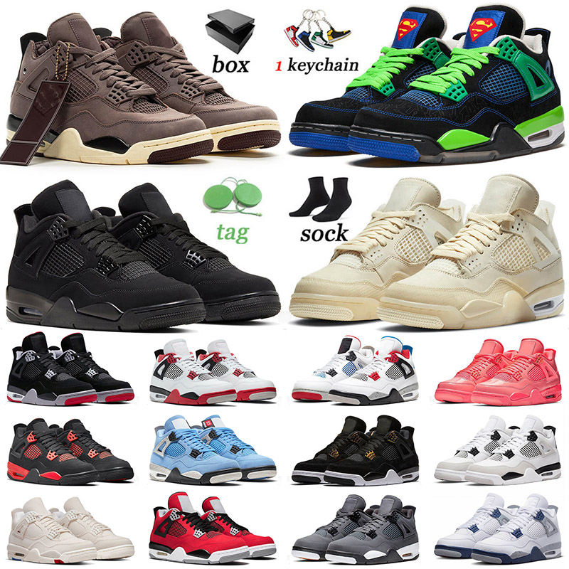 With Box 2022 Doernbecher 4 Basketball Shoes Jumpman 4s Violet Ore Black Cat Offs White Sail Infrared Red Thunder Jorda Men Women J4 Trainers Sneakers, C8 military black 40-47
With Box 2022 Doernbecher 4 Basketball Shoes Jumpman 4s Violet Ore Black Cat Offs White Sail Infrared Red Thunder Jorda Men Women J4 Trainers Sneakers, C8 military black 40-47